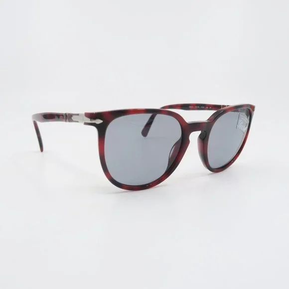 Persol 3226-S 1100/R5 51mm Red Tortoise-Gray Tempered Glass, New Sunglasses. - Picture 4 of 11